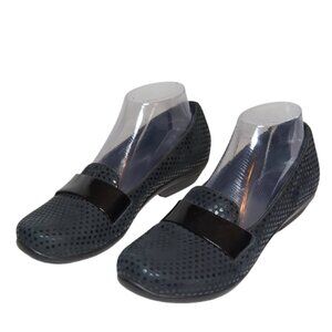 Dansko Oksana Black Polka Dot Comfort Loafers | Size EU 39 / US 8.5–9